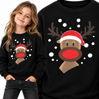 BLUZA ŚWIĄTECZNA ŚWIĄTECZNY RENIFER